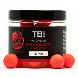 TB Baits Plávajúce Boilie Pop-Up Strawberry Butter + NHDC