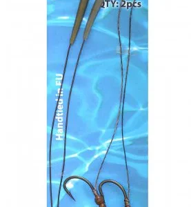 Carp´R´Us Návazec Ready Rig Strip-X Mat Brown - Continental 2ks