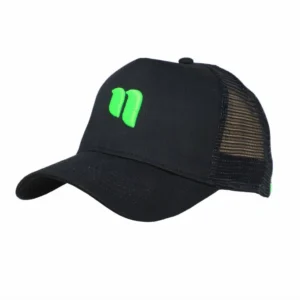 Nikl Kšiltovka Síťovaná Black Logo