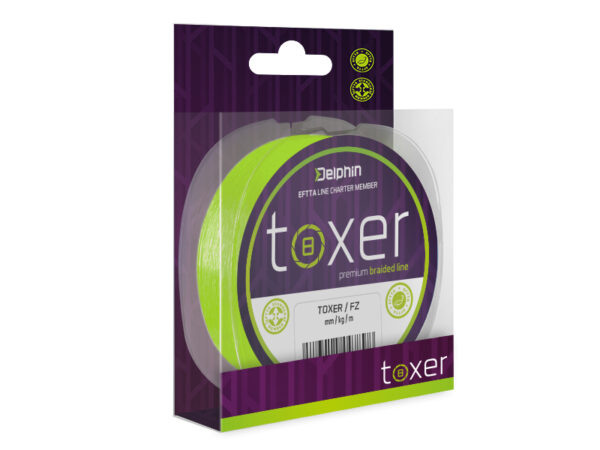 Delphin TOXER 8 Fluo zelená 0,12–0,23 mm