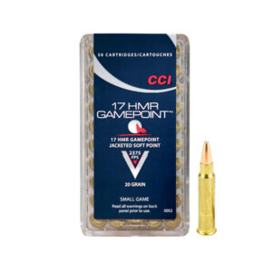 .17HMR CCI GamePoint 20gr/1,30g JSP (0052)