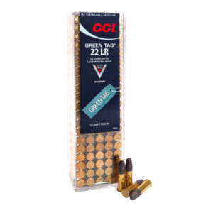 .22LR CCI Green Tag 40gr/2,59g LRN, 100 ks (0033)
