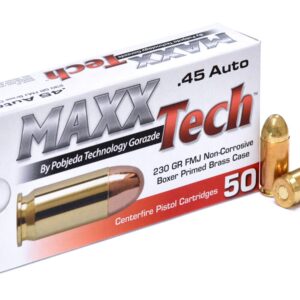 .45Auto MAXXTech 230gr/14,90g FMJ
