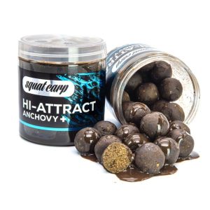 Squat Carp Boilies v Dipe Hi-Attract Anchovy+ 220 g