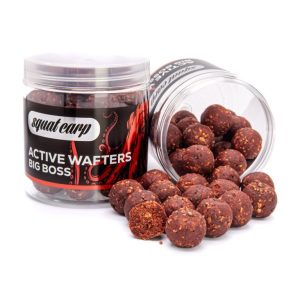 Squat Carp Vyvážené Boilies Active Wafters Big Boss