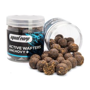 Squat Carp Vyvážené Boilies Active Wafters Anchovy+