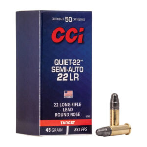 .22LR CCI Quiet-22 Semi-Auto 45gr/2,92g LRN, 50 ks (975CC)