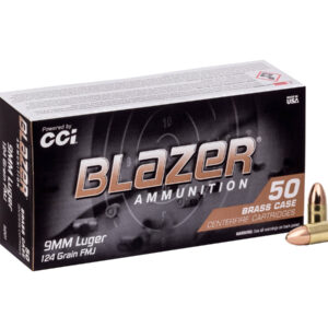 9mm Luger Blazer 124gr/8,04g FMJ (5201)