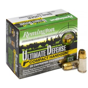 9mm Luger Remington Ultimate Defense Golden Saber Compact Handgun JHP 124gr/8,04g (28963)