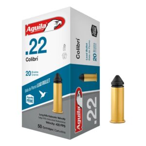 Aguila .22LR Colibrí 20gr/1,30g Lead Bullet, 50 ks (1B220337/1B223606)