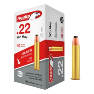Aguila .22WMR 40gr/2,59g Semi-Jacketed SP (1B222401)