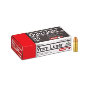 Aguila 9mm Luger 115gr/7,45g FMJ (1E097704)