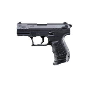 Airsoft. pištoľ Walther P22 čierna, kal. 6mm, manuál - dekoračný predmet