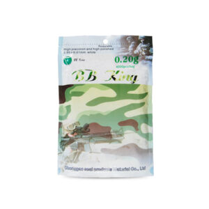 Airsoft. guličky BB King 0,20g, 4000ks, kal. 6mm