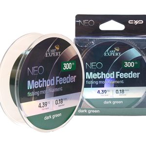 CARP EXPERT NEO METHOD FEEDER DVOJITÁ TMAVOZELENÁ MONOFILNÁ ŠNÚRA