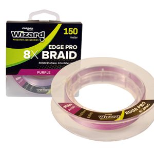 WIZARD EDGE PRO 8X BRAID FIALOVÁ PLETENÁ ŠNÚRA 150M