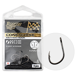 BENZÁR HÁČIK CONCOURSE METHOD CARP WINNER 8KS/BALENIE