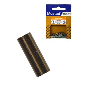 MUSTAD DOUBLE BARREL SLEEVE – BLACK NICKEL KRIMPOVACIA TRUBIČKA