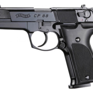 Pištoľ CO2 Walther CP88 čierna, kal. 4,5mm diabolo