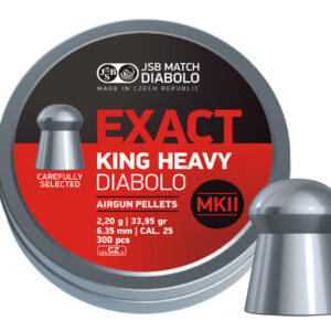 JSB Exact King Heavy MKII 6,35mm 300ks