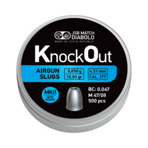 JSB Slug KnockOut .177 MK II 4,51mm 500ks