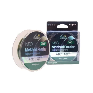 Carp Expert Neo Method Feeder dvojitá tmavozelená monofilná šnúra