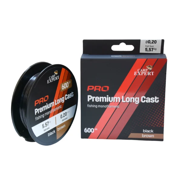 Carp Expert Pro Premium Long Cast Sivá Monofilná Šnúra