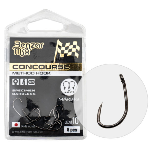 Benzár Háčik Concourse Method Specimen Barbless