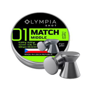 Olympia Shot MATCH middle 4,5mm 500ks