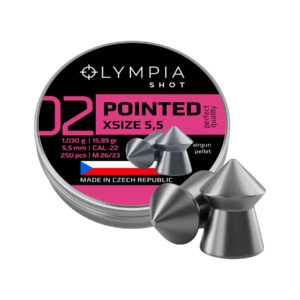 Olympia Shot POINTED Xsize 5,5mm 250ks