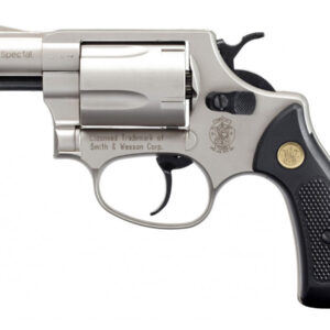 Revolver exp. S&W Chiefs Special nickel, kal. 9mm