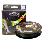 WIZARD PLETENÁ ŠNÚRA FINE BRAID 8 TMAVO ZELENÁ 150M