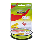 WIZARD PLETENÁ ŠNÚRA BRAID 0,08 135M 7,75KG FLUO ŽLTÁ