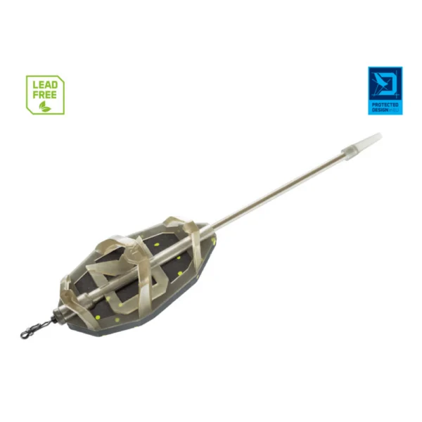Krmítko bez olova Delphin Method QUIX ECO XL