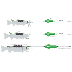 Sumcový návazec MADCAT Screaming Profi River Rig Deadbait