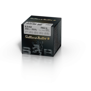 Sellier & Bellot 9.3x62 FMJ/2946 15g 50ks