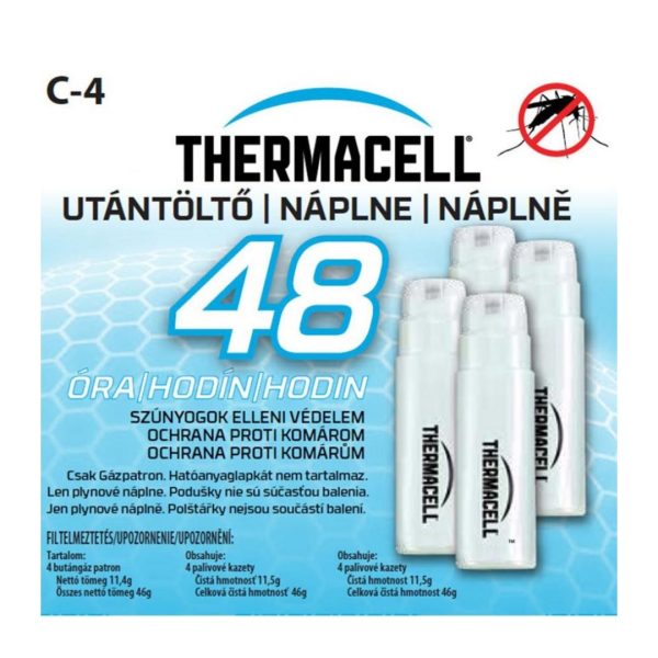 Thermacell náhradná butánová náplň C-4 na 48 hodín
