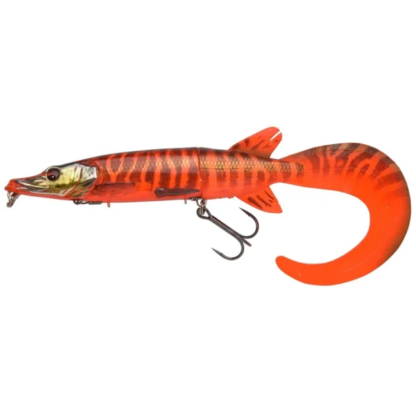 Savage Gear Gumová Nástraha 3D Hybrid Pike Slow Sinking Red Pike