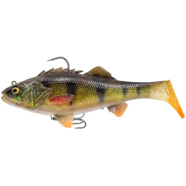 Savage Gear Gumová Nástraha 3D Perch RTF FS Brown Perch