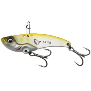 Savage Gear Wobler Vib Blade Green Silver Ayu 5,5 cm 14,5 g