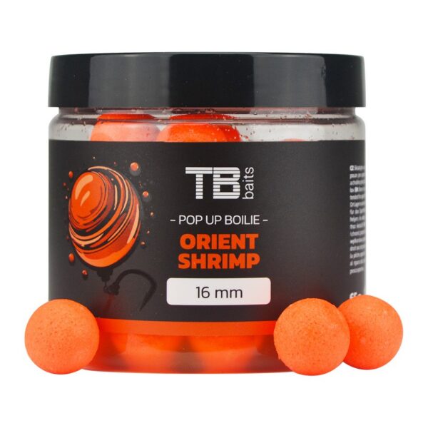TB Baits Plávajúce Boilie Pop-Up Orient Shrimp + NHDC
