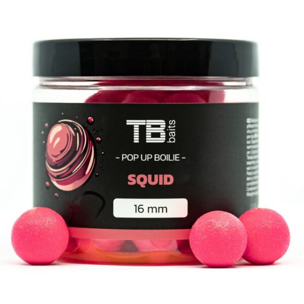 TB Baits Plávajúce Boilie Pop-Up Squid + NHDC