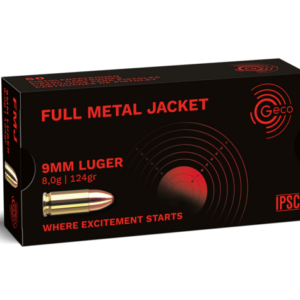 Geco 9mm Luger FMJ 8,0g