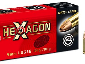 Geco 9mm Luger Hexagon 8g