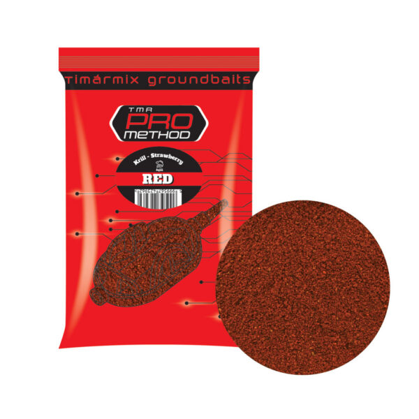 Pro Method Red (Krill/Jahoda) Vnadivo 1000g